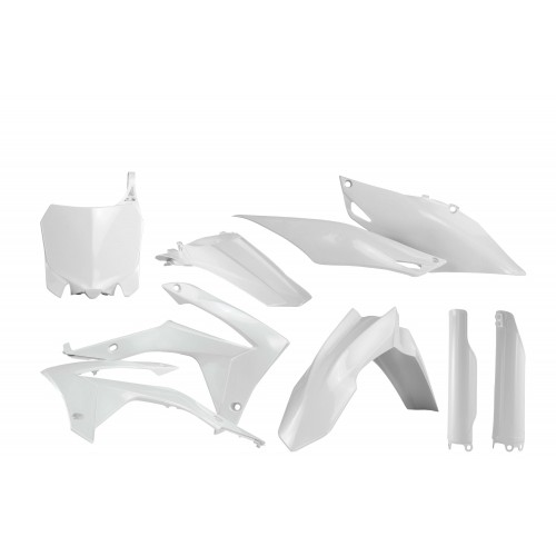 KIT PLÁSTICOS COMPLETO ACERBIS HONDA CR-F 250 2014-2017 BRANCO